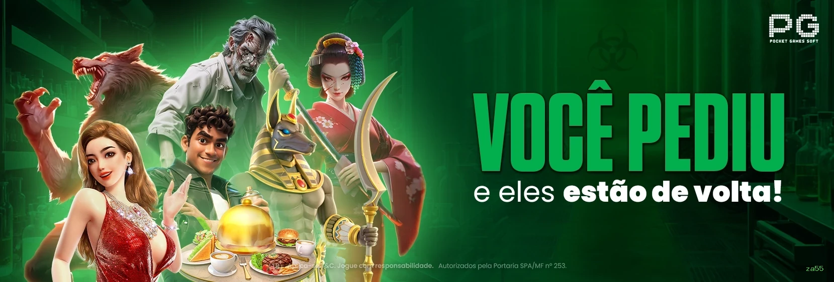 Configurações úteis dentro do app za55